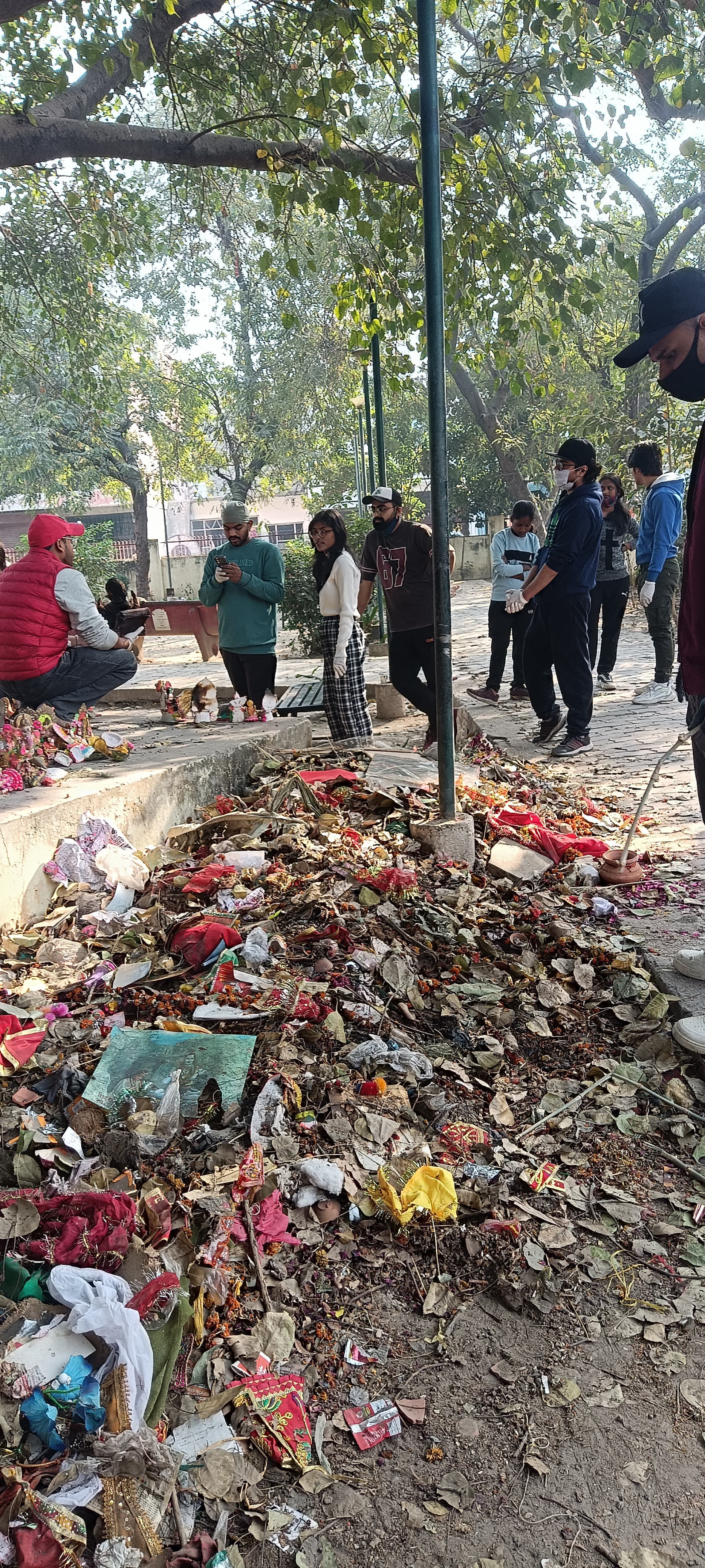 Recycling religious waste